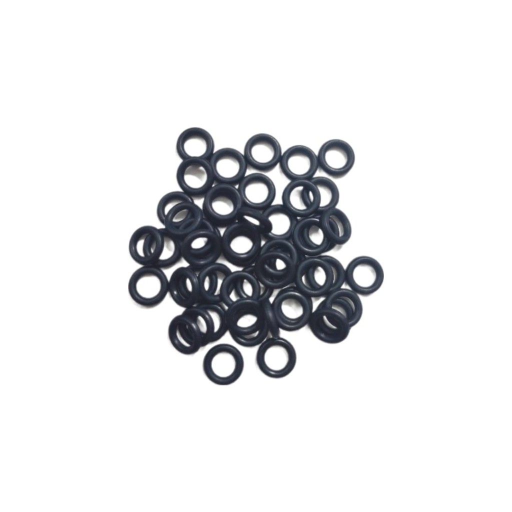 KIT 50 UND ANEL ORING 7,59 X 2,62 BORRACHA NITRILICA 70 SHORE