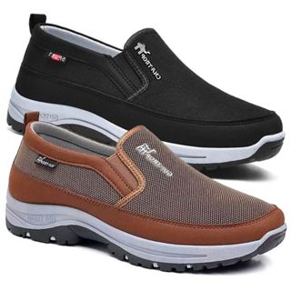 Kit 2 Pares Tênis Sapatilha Masculino Casual Aquatico de Trilha Resistente Impermeável Solado Costurado Macio + Carteira em Oferta na Shopee