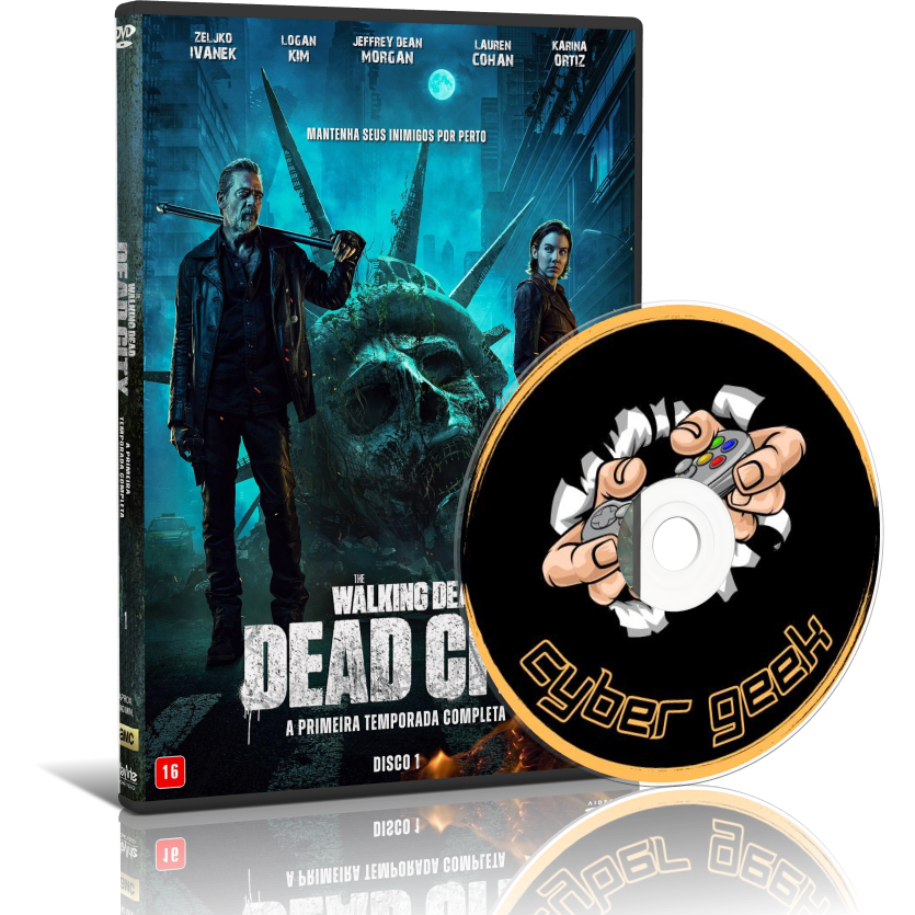 SÉRIE - THE WALKING DEAD: DEAD CITY 1º  TEMPORADA (DVD AUTORADO)