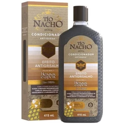 Condicionador Antiqueda Efeito Antigrisalho Tio Nacho 415ml
