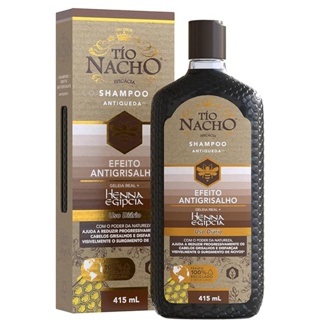 SHAMPOO TIO NACHO ANTIQUEDA EFEITO ANTIGRISALHO 415ML em Oferta na Shopee