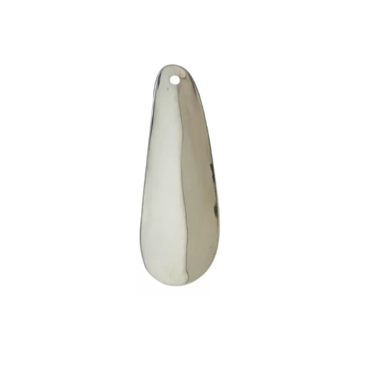 Calçadeira Para Sapato Tênis Bota Calçador Calçar Metal Inox Premium 11cm