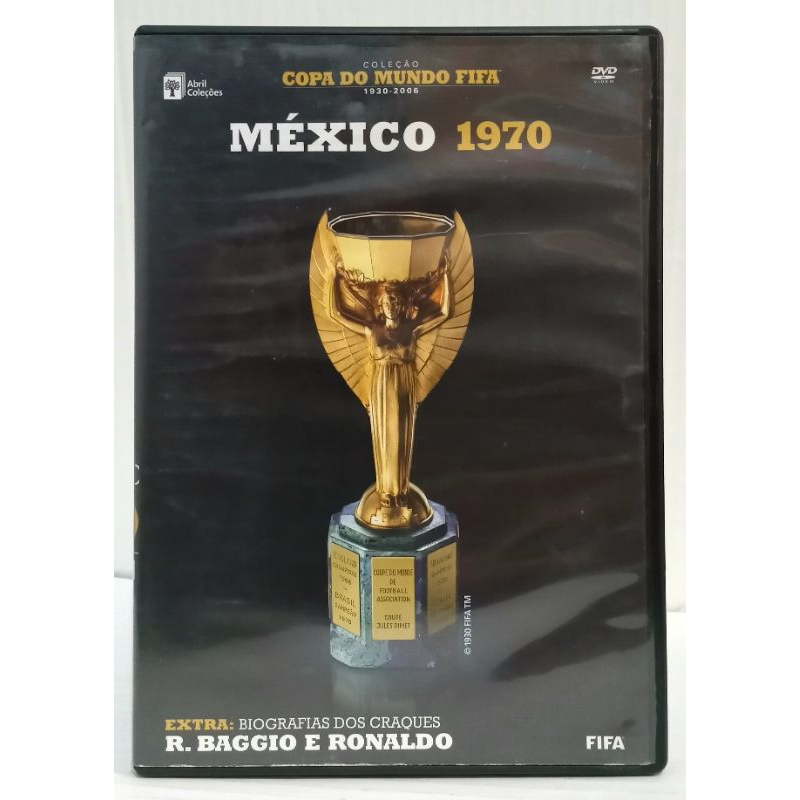 DVD Copa do Mundo FIFA - México 1970 | Abril Coleções | Documentário - Original