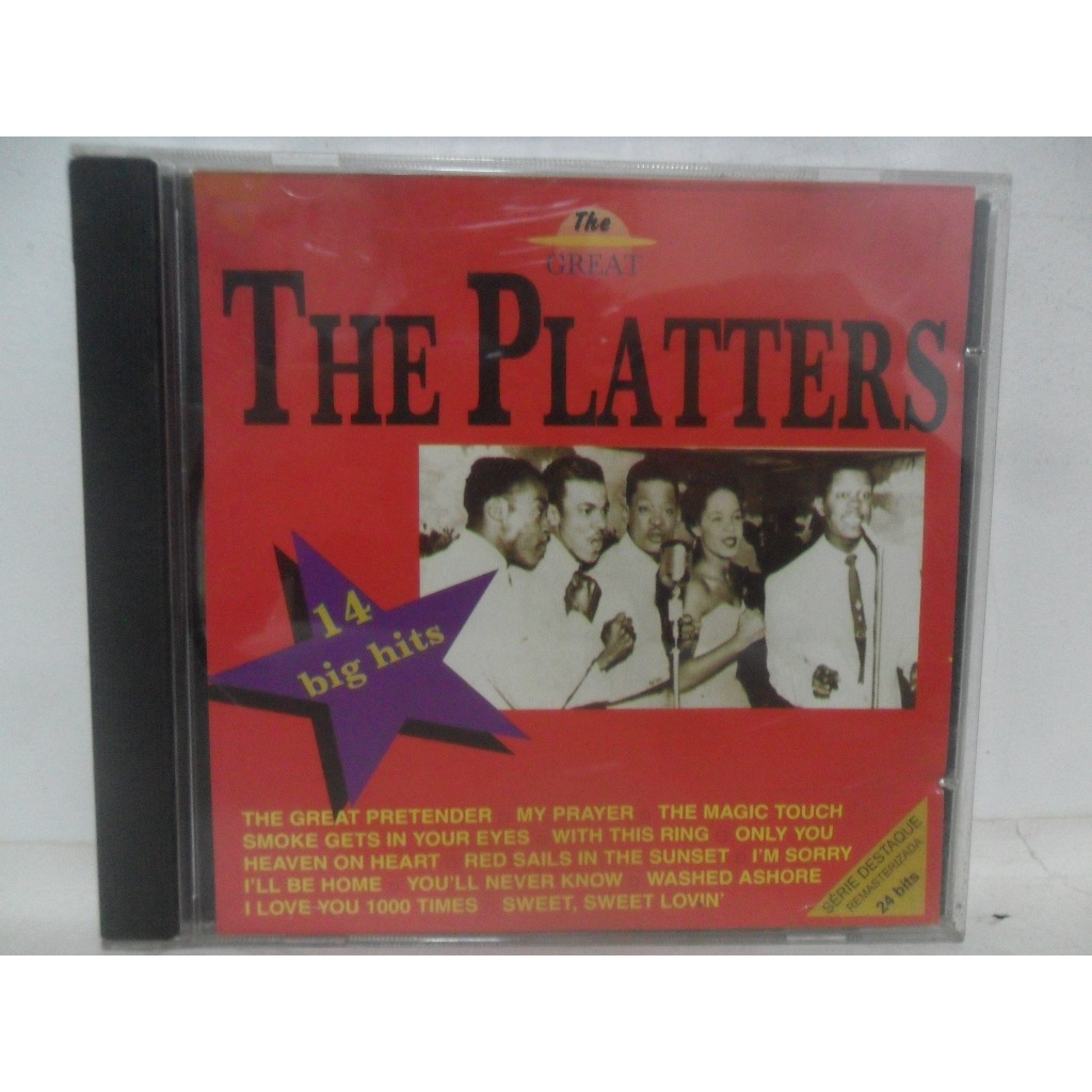 THE PLATTERS = 14 BIG HITS; CD