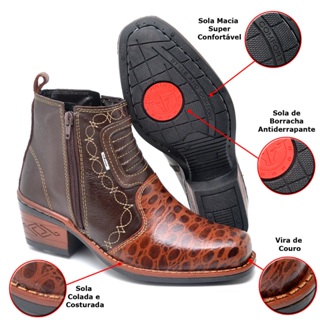 Botas Country em Oferta na Shopee