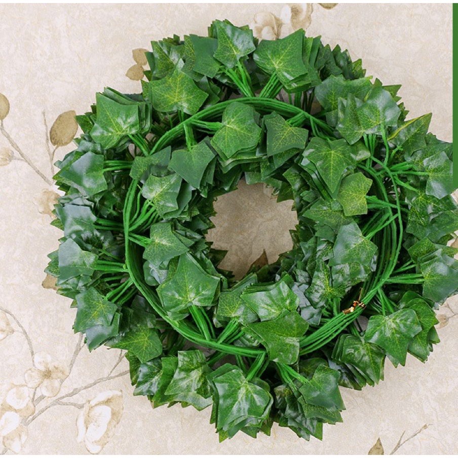 6 Metros Hera Verde Planta Artificial Trepadeira Ramas Folhagem Pendente