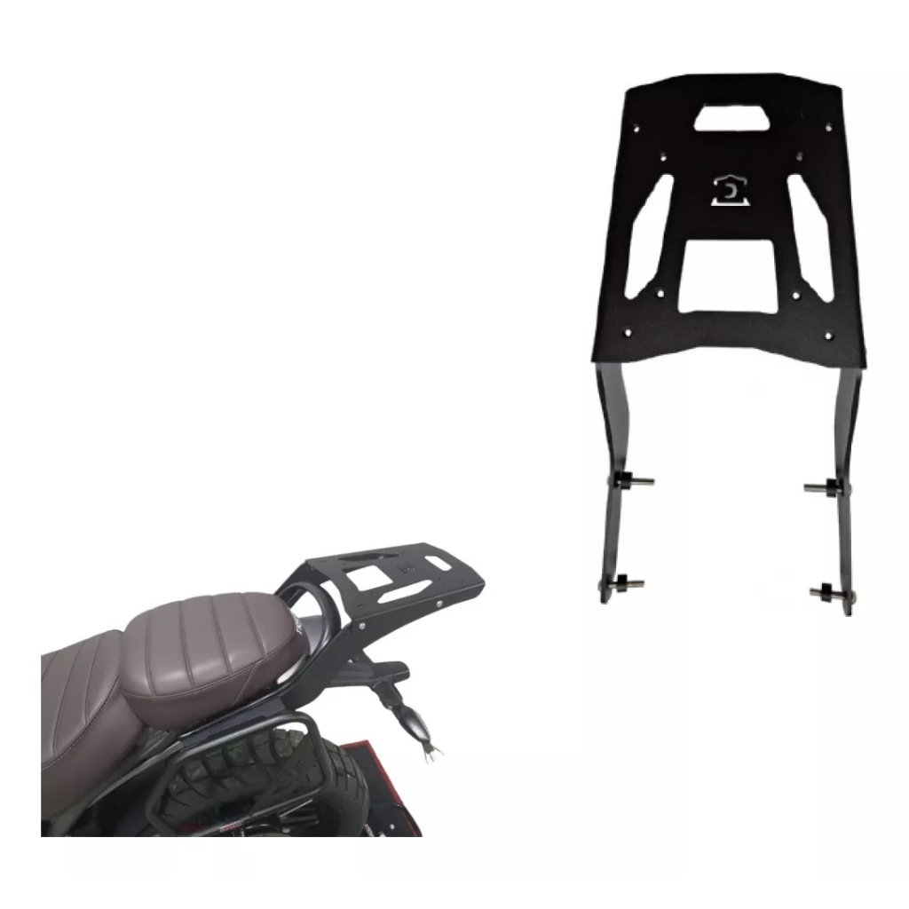 Suporte de Bau Bagageiro Chapam - Scrambler 400x Speed 400