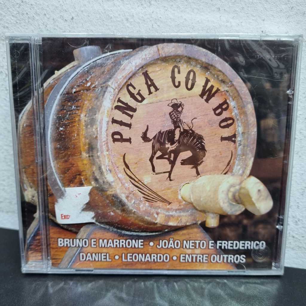 CD Pinga Cowboy Som Livre - Lacrado - Bruno Marrone Daniel Leonardo Rick Renner