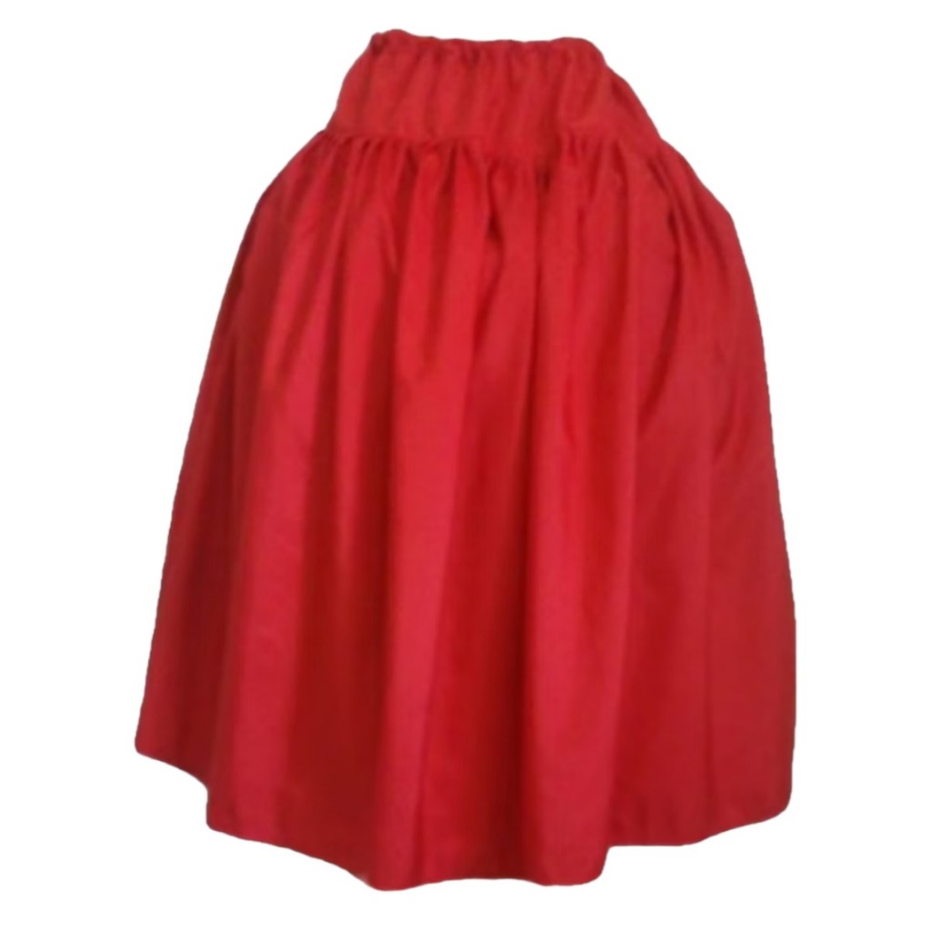 SAIA RAÇÃO UMBANDA CANDOMBLÉ VERMELHO OU PRETO ROUPA FEMININA POMBO GIRA