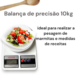 Balança De Cozinha Digital  Sf-400 Pesa Até 10kg balança de precisão digital