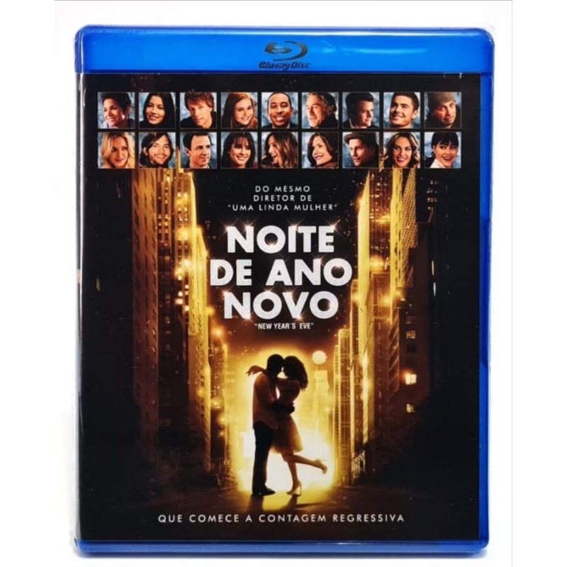 Blu-ray Noite De Ano Novo / New Year's Eve Hilary Swank Bon Jovi
