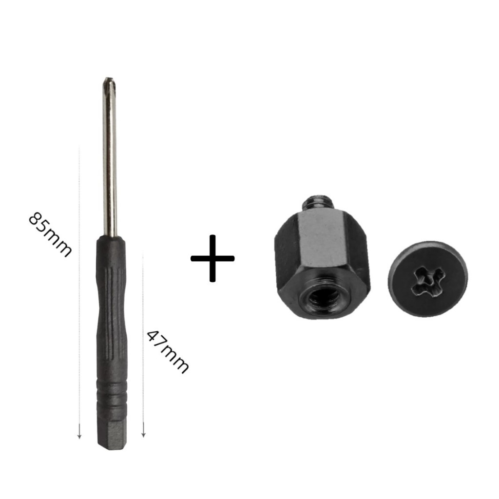 Mini chave Phillips + Parafuso + Porca Sextavada Para Ssd M.2 Compatível c/ Asus e Asrock - Placa mãe PC, Notebook