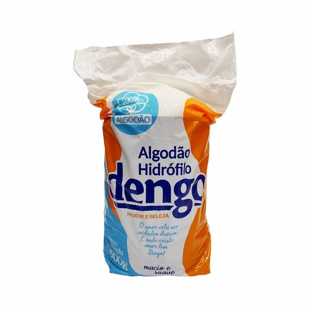 Algodão De 500g Rolo - Dengo Algodão 100%