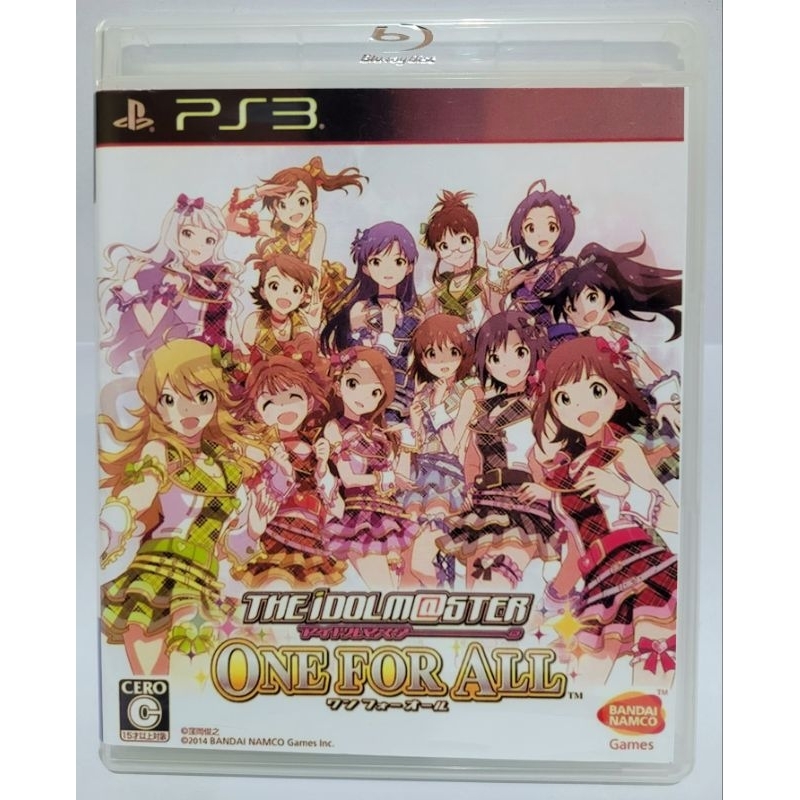 The Idol Master One for All, jogo original para ps3 (CAPA REIMPRESSA)