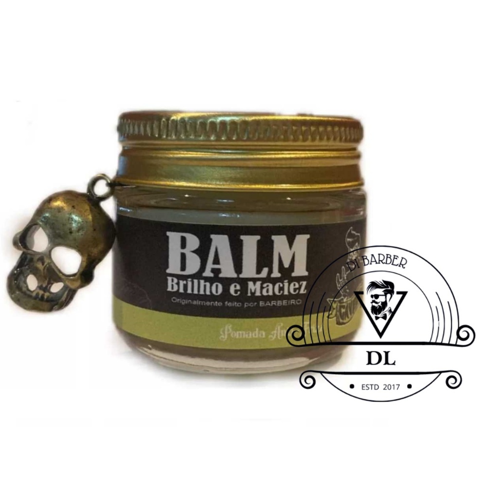 Balm Hidratante com Brilho e Maciez para Barba - Barbudo & Barbeiro (escolha a Fragrância)