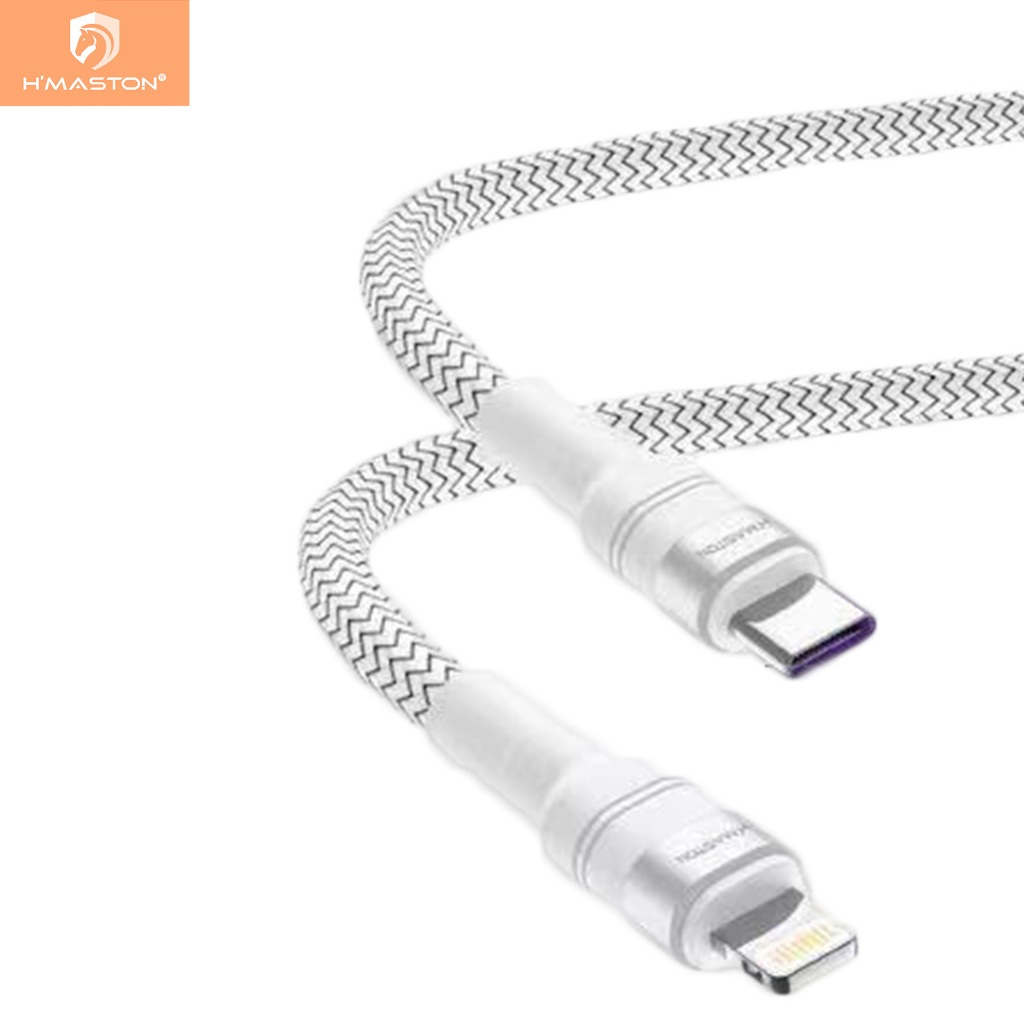 H'maston SJX25 CABO PARA IOS USB DE CARREGAMENTO RÁPIDO DADOS Tipo C em Oferta na Shopee