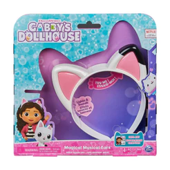 Tiara Orelhas Mágicas Musical E Luz - Gabbys Dollhouse Sunny Original