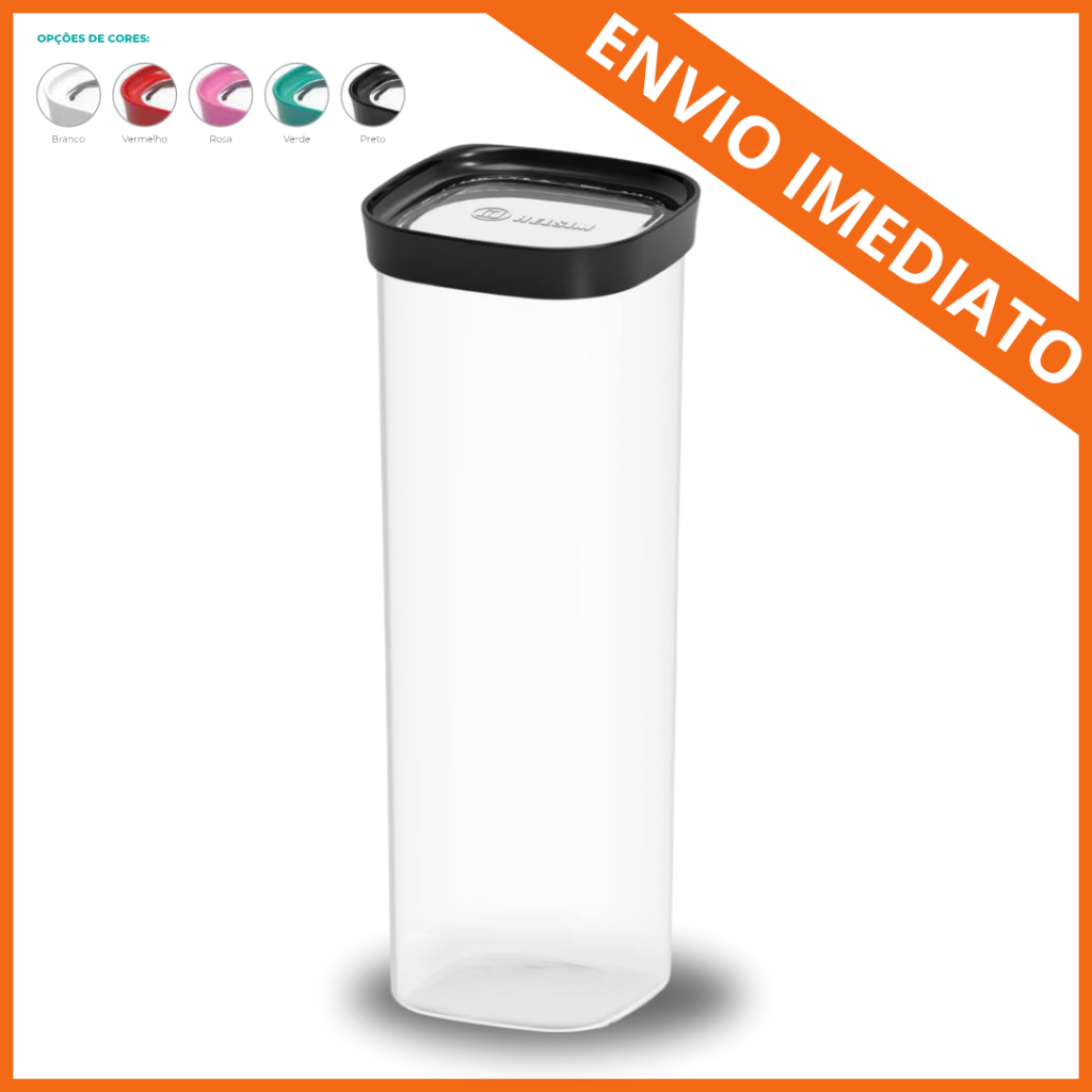 Pote Hermético Macarrão 2000ml Super resistente Helsim