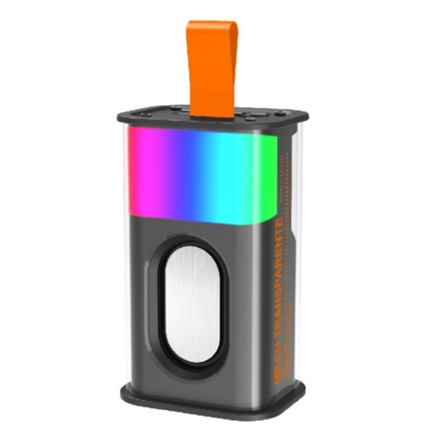 Caixa de som bluetooth RGB portátil Gas Station kms222