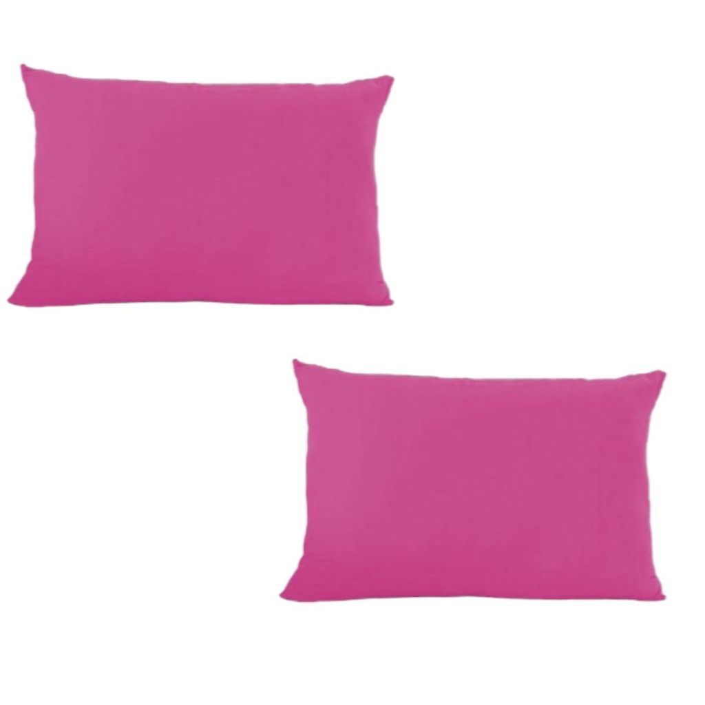 Kit Par de Fronhas Lisa Para Travesseiro 100% Microfibra - 2 Peças em Oferta na Shopee