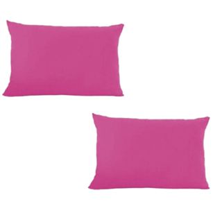 Kit Par de Fronhas Lisa Para Travesseiro 100% Microfibra - 2 Peças em Oferta na Shopee