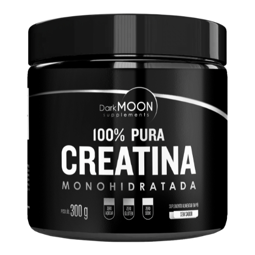 Creatina Monohidratada 100% Pura - 300g - DarkMoon em Oferta na Shopee