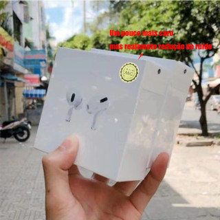Airpods PRO 3 Com Cancelamento De Ruído Fone de Ouvido Sem Fio Bluetooth Pop-Up para iOS e Android