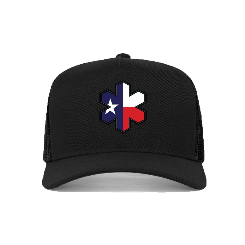 Boné  Trucker Texas Tff  Aba Curva Estampado   Promoção