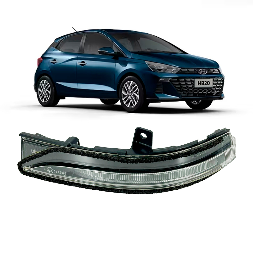 Pisca de Retrovisor HB20 2020/22 Original LE em Oferta na Shopee