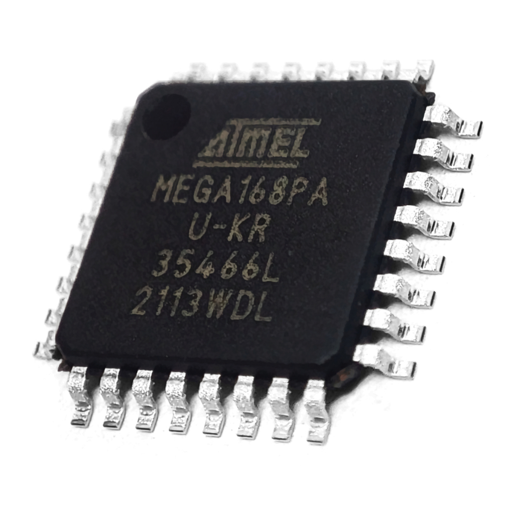 Ci Smd Microcontrolador Atmega168pa-au Pqfp32 Novo Original