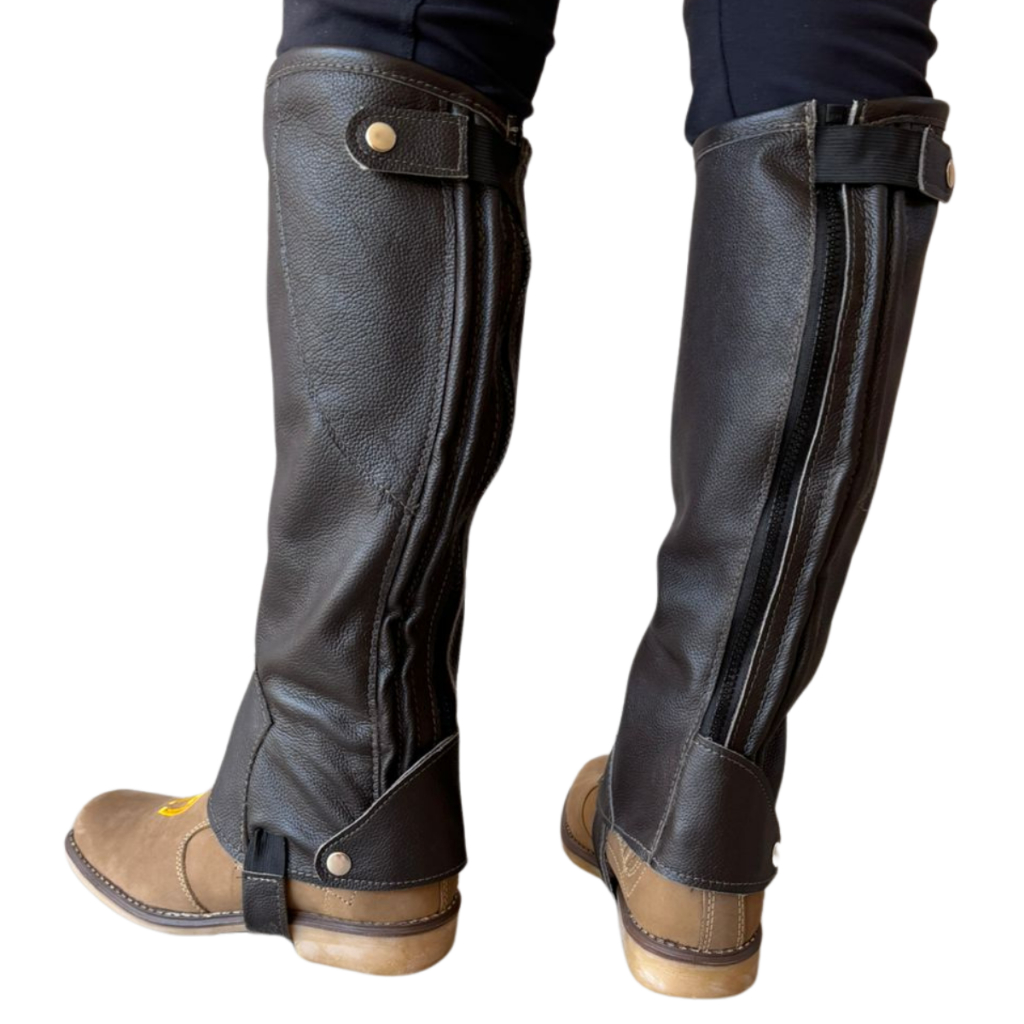 Perneira de Vaqueta Anti Picada em Oferta na Shopee