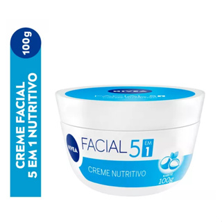 Creme Hidratante Facial 5 Em 1 Nutritivo 100g Nivea em Oferta na Shopee