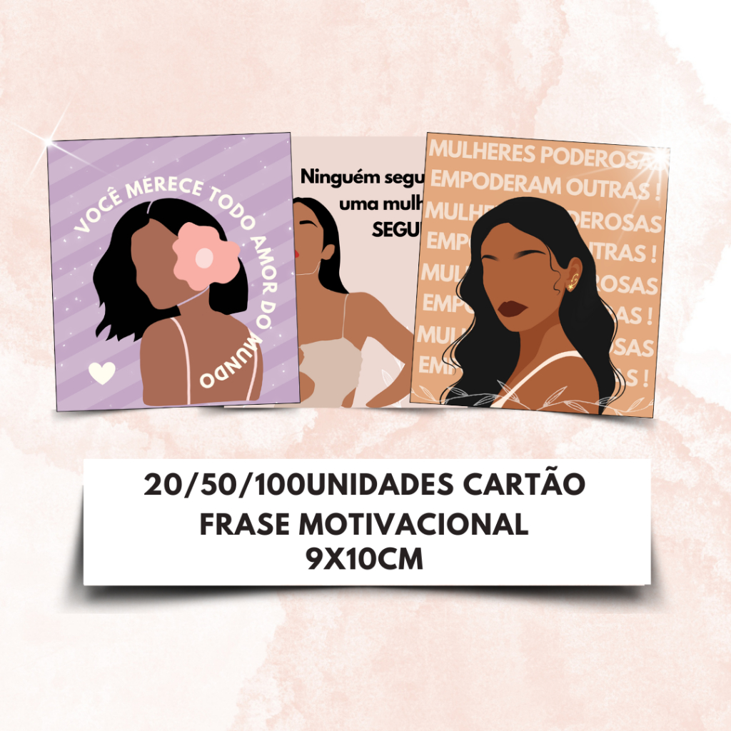 Cartão Frase cliente