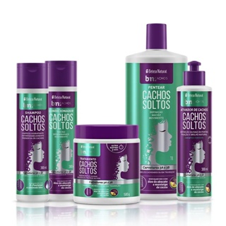 Kit Cachos Soltos + Ativador de Cachos Soltos 300ml – Beleza Natural em Oferta na Shopee