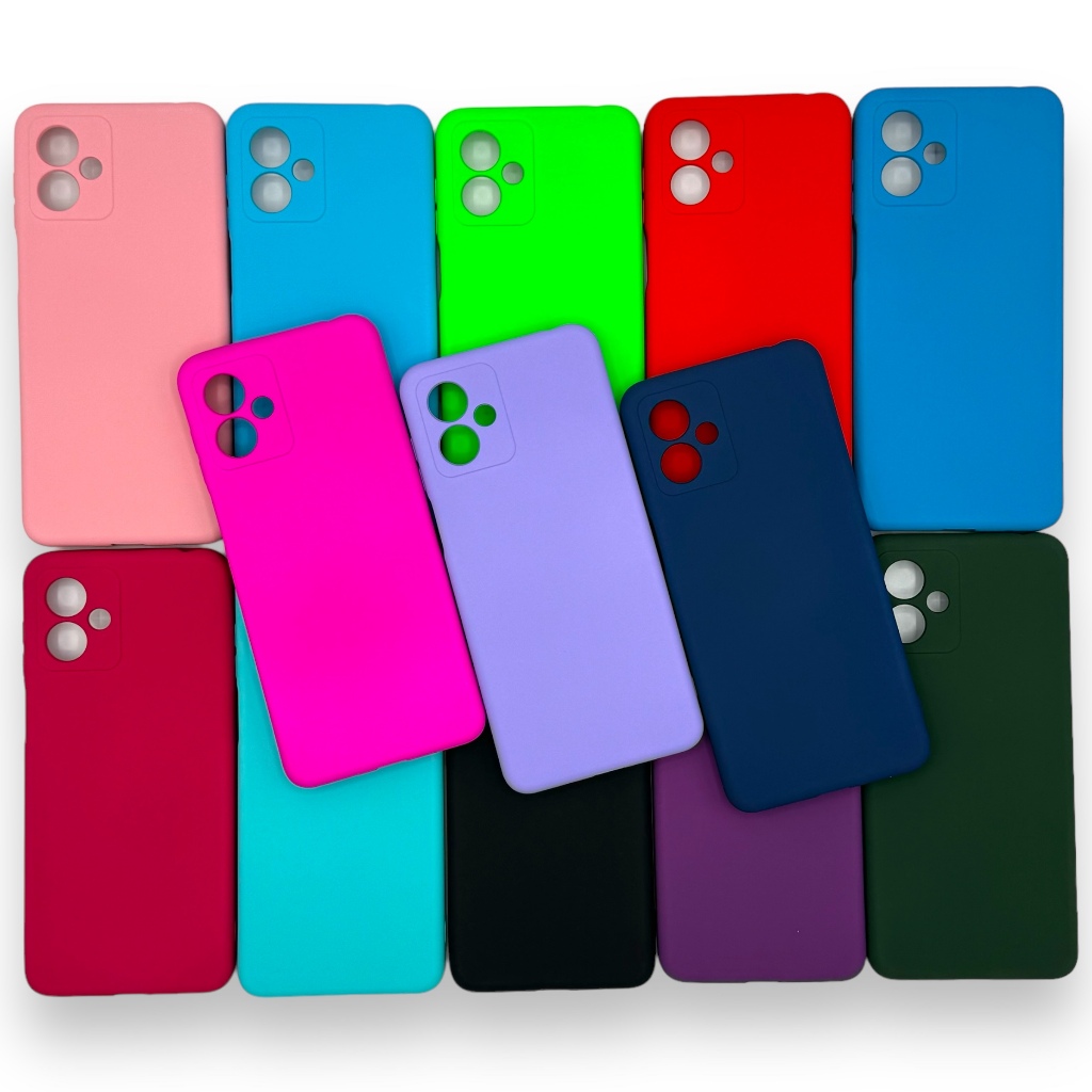 Capa Para Motorola Moto G14 Silicone Aveludada Capinha De Celular