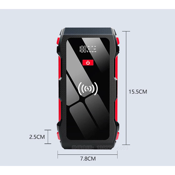 Auxiliador de Partida Portátil PowerBank Multifuncional 12000mAh 12V — foto 8