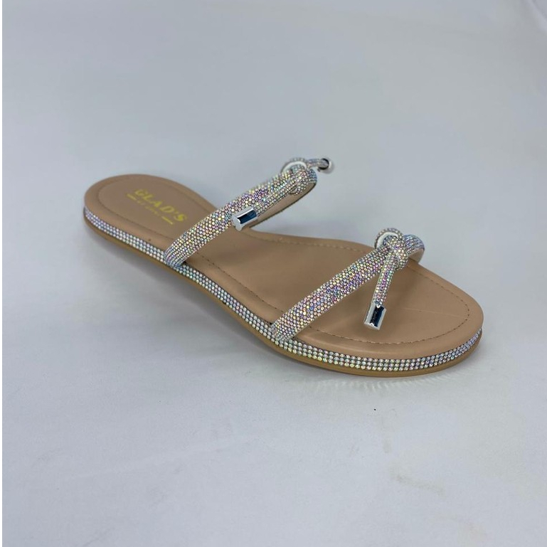 Rasteira rasteirinha com Strass Feminina sandália