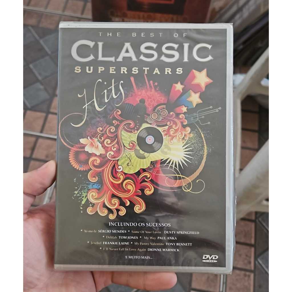 DVD The best of Classic superstars (Lacrado) Coletânea Música clássica/Jazz