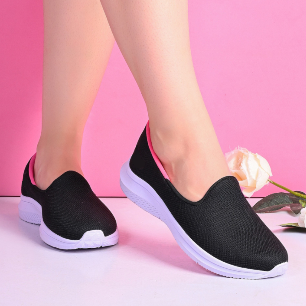 Sapatilha Feminina Ortopédica Slip-On: Conforto e Estilo para o Dia a Dia!