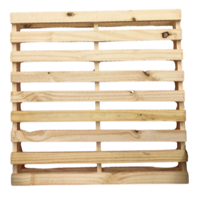 kIT 4 Pallete Estrado Madeira Pinus 70x70 Retrô Multiuso