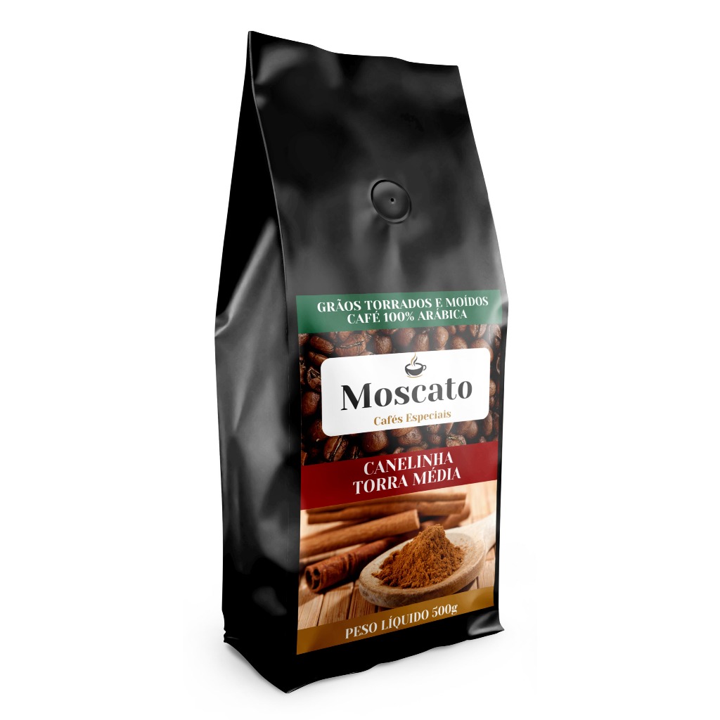 Café em Pó Arábica Gourmet Aroma Canela 500g