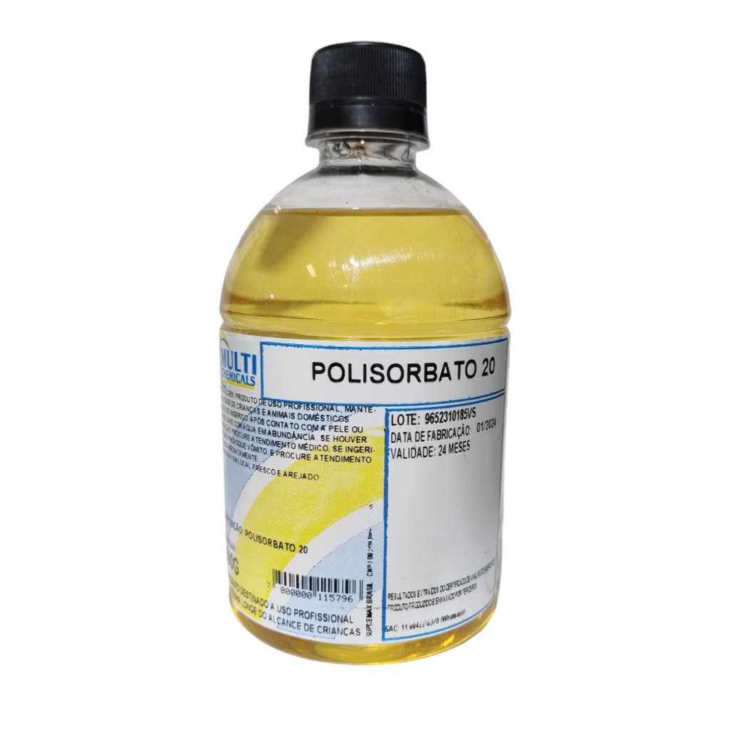Polisorbato 20 - 500ML - Puro