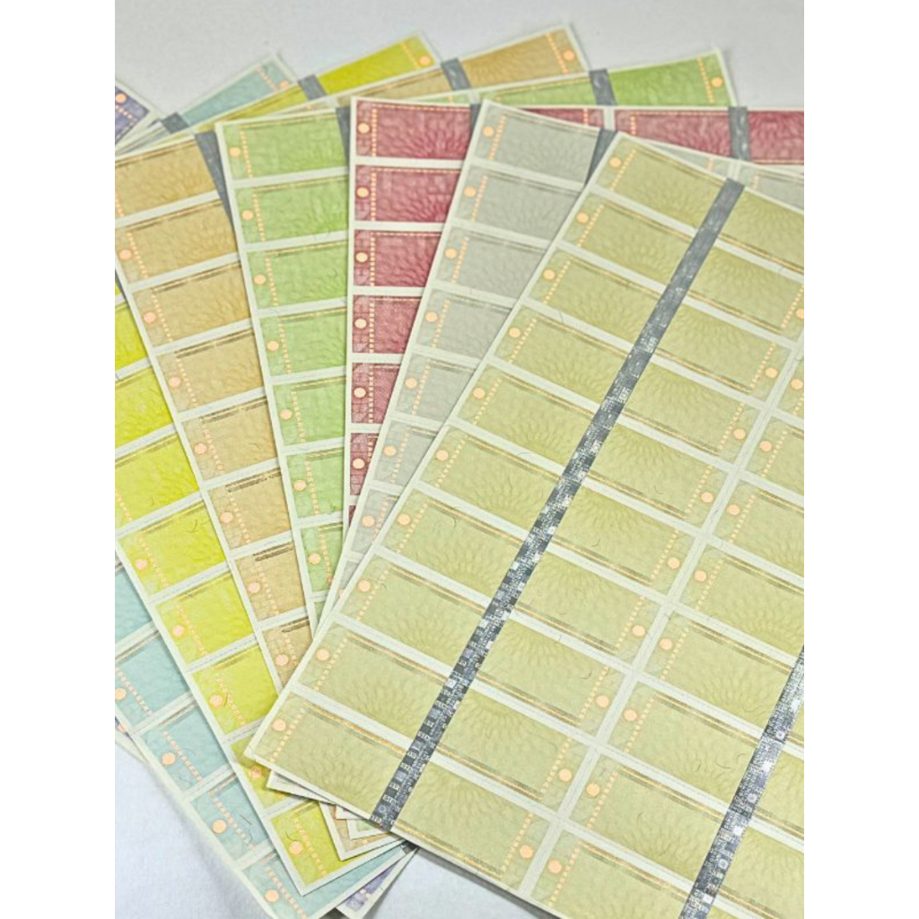 Ticket, Ficha De Bar, Vale-valor - para Imprimir em Folha A4 - 1000 Un