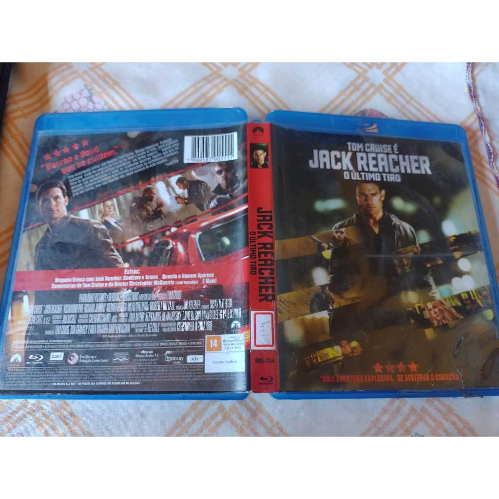 Jack Reacher O Ultimo Tiro Bluray Filme Dublado com Tom Cruise