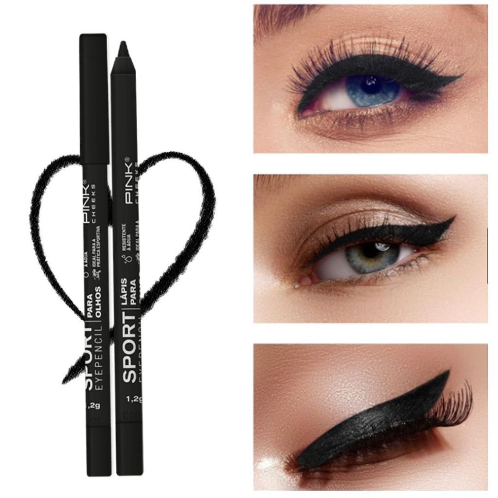 Lápis para Olhos Sport Eyepencil Preto 1,2g