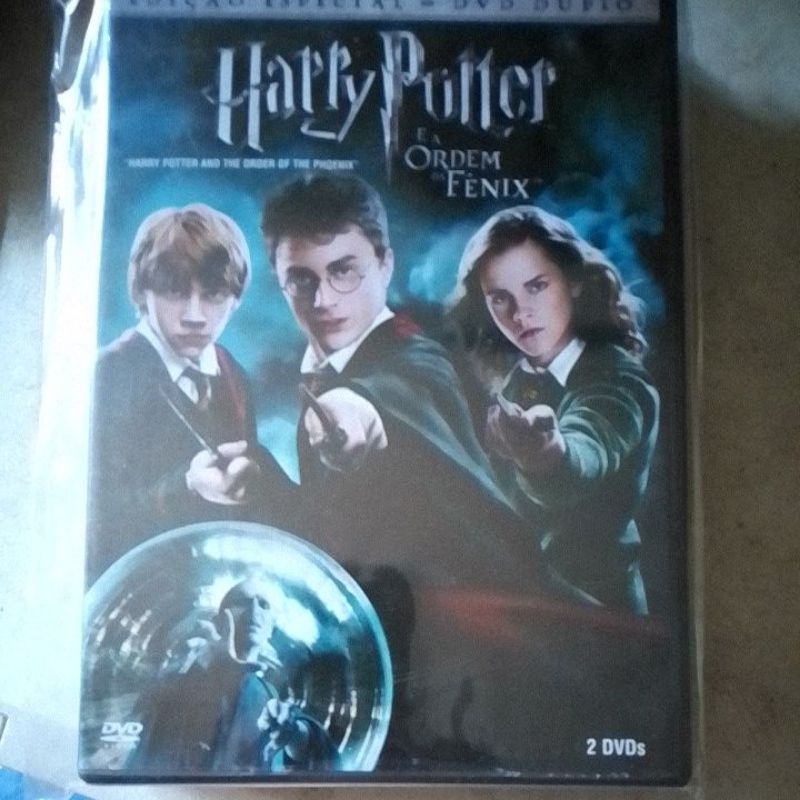 dvd duplo Harry Potter e a ordem da fenix