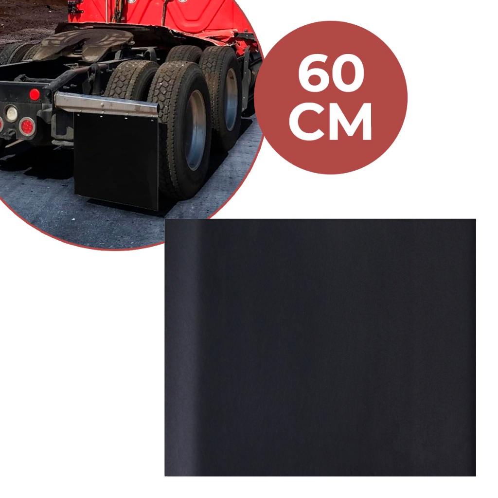 Para Barro Caminhão Lameirão Liso 60x70cm Carreta Traseira Lameiro Badana Saião Aparabarro Borracha - Spare Parts and Accessories for Vehicles