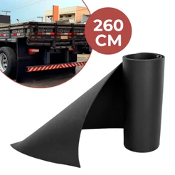 Para Barro Lameiro Caminhão 2,60m x 80cm Saião Badana Lameirão Borracha Premium Proteção Aparabarro