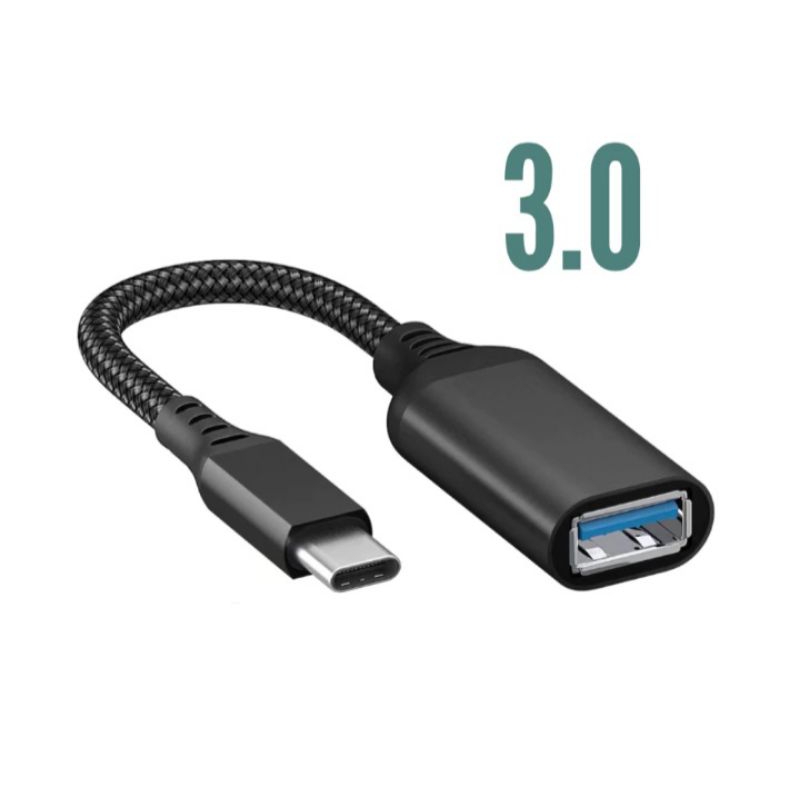Cabo Otg Tipo C Adaptador Type C Pendrive Usb Fêmea Celular Smatphones