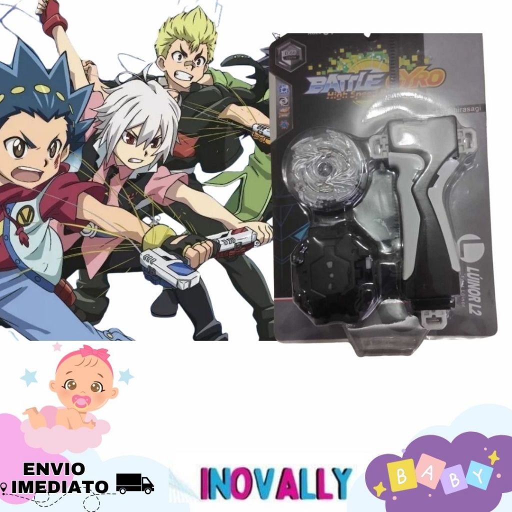 Battle Gyro, com lançador, brinquedo divertido, brinquedo, Pião